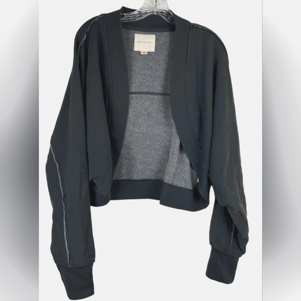 EC American Eagle Cropped Shrug Sweatshirt
